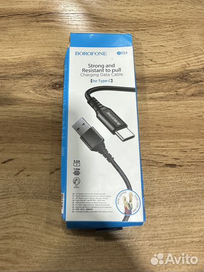 Кабель usb Type c 1m