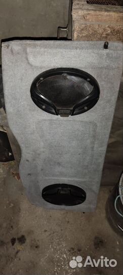 Задняя полка калина хэтчбек