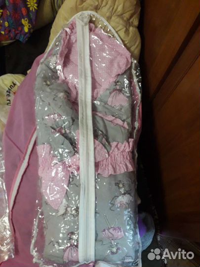 Конверт на выписку летний для девочки