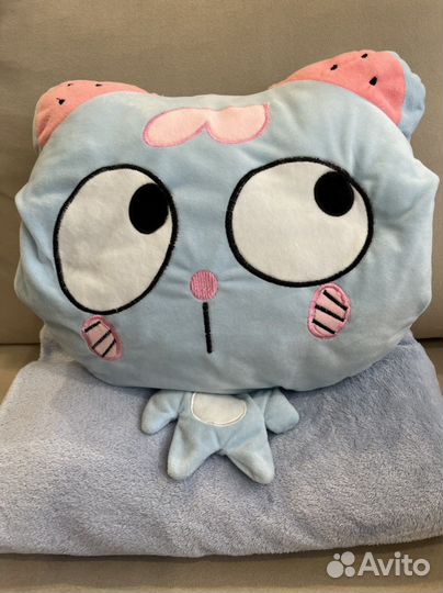 3в1 Подушка, игрушка, плед. Новая