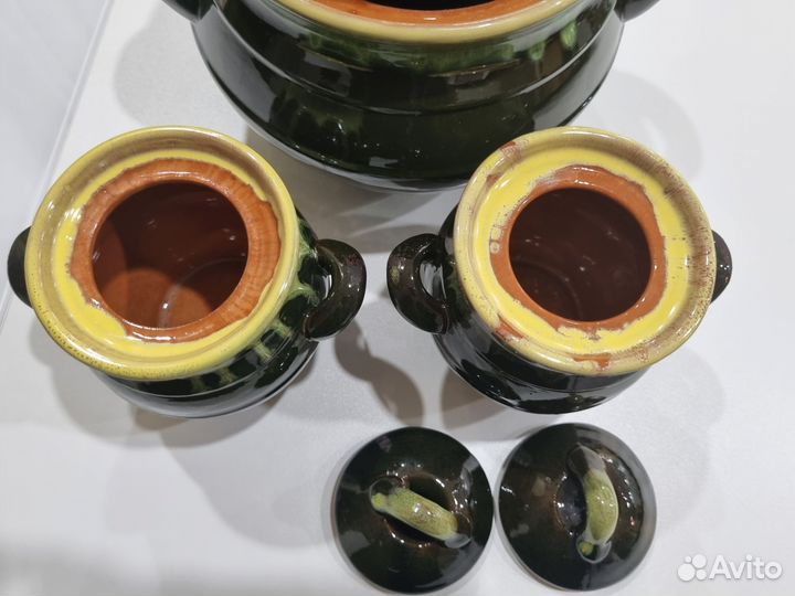 Керамические горшки для запекания