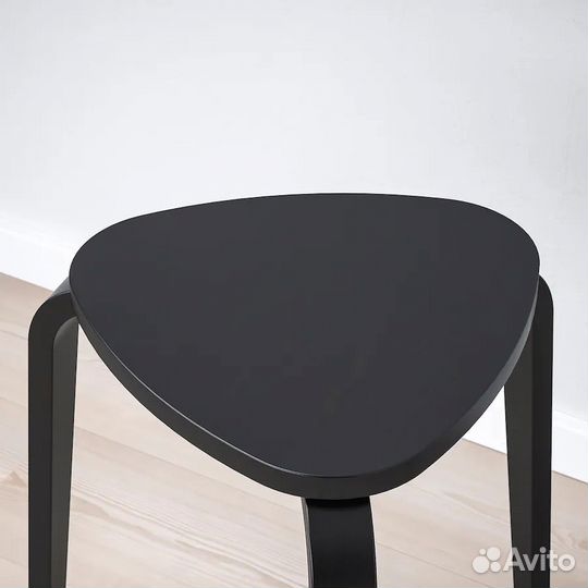 IKEA новый табурет Черный кюрре
