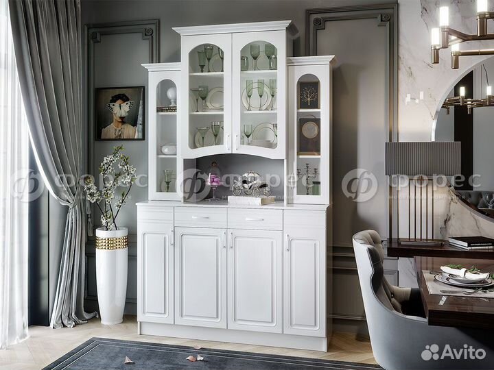 Буфет Вероника 4-х створчатый