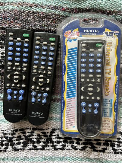 Пульты для телевизора универсальные 3 шт