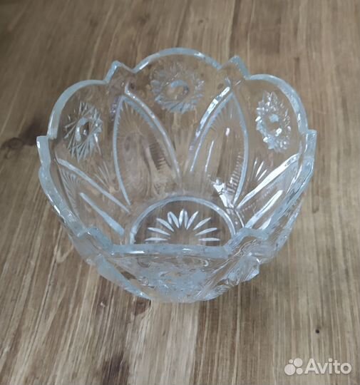 Хрустальная селедочница/Салатник