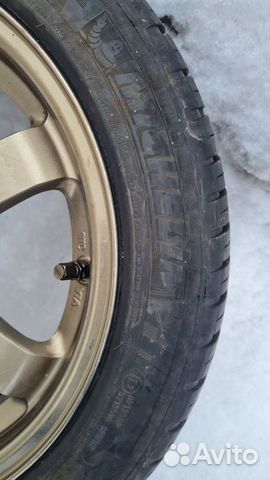 Rays volk te37 r15 Michelin pilot sport 3 в сборе