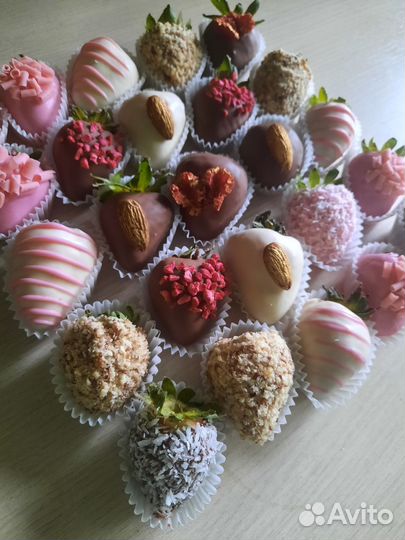 Клубника в бельгийском шоколаде Набор