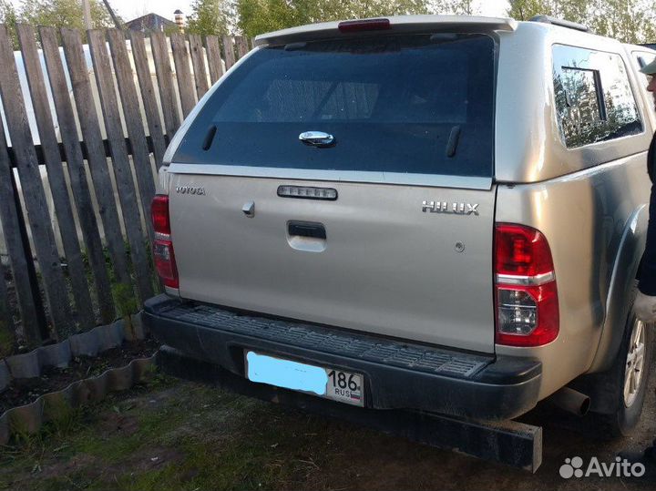 Кунг на пикап Тoyota-Hilux