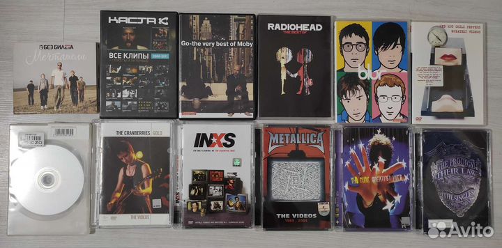 Музыкальные альбомы на CD и DVD (лицензия)