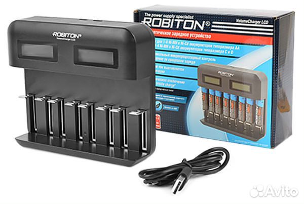 Зарядное устройство Robiton VolumeCharger LCD