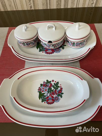 Сервиз столовый 12 персон ГДР