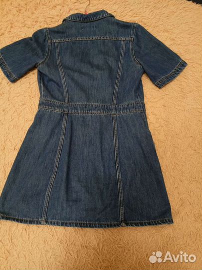 Джинсовое платье