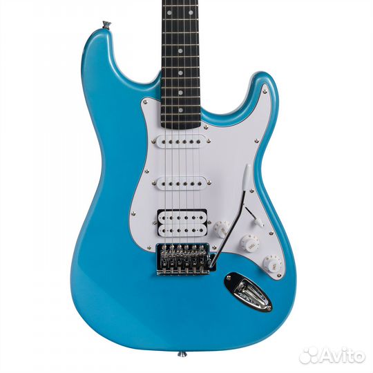 Электрогитара rockdale Stars HSS Blue Metallic