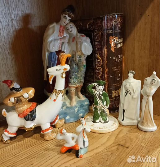 Фарфоровые статуэтки времен СССР
