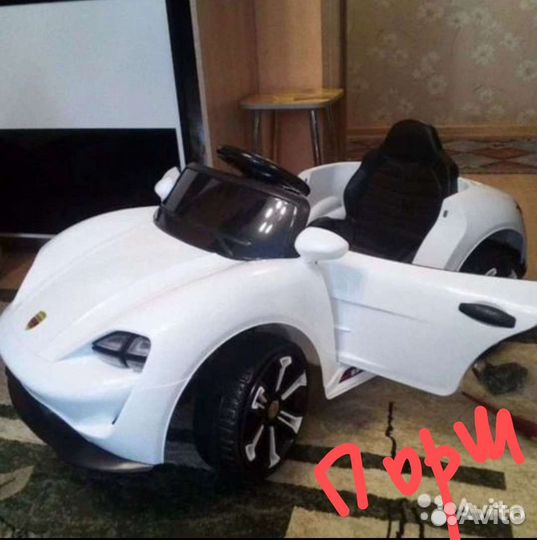 Электромобиль детский, новая машинка на пульте