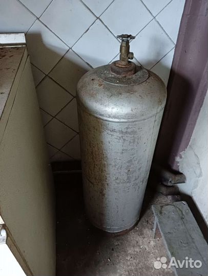 Фляга алюминиевая бу 40л