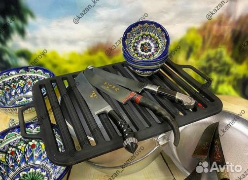 Казан Чугунный Афганский казан Печи