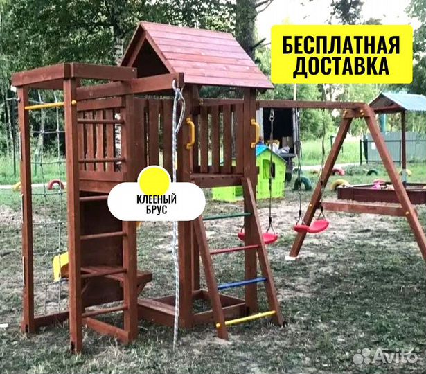 Детская площадка на дачу