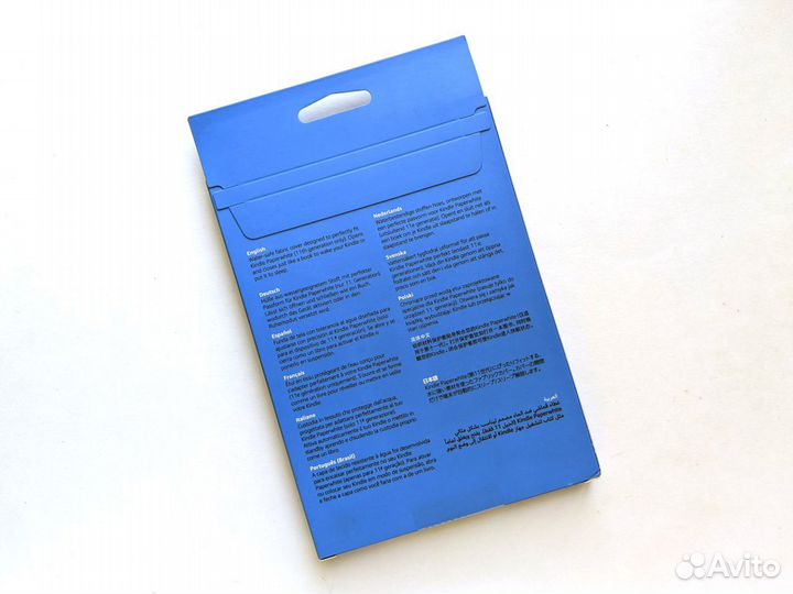 Чехол обложка Kindle Paperwhite 11 Fabric синий