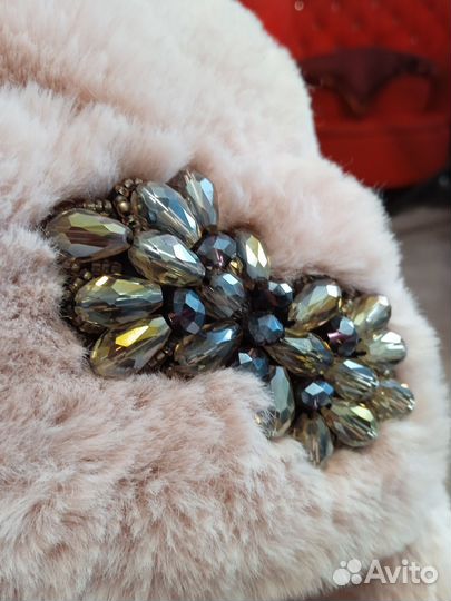 Шапка ушанка женская зимняя новая