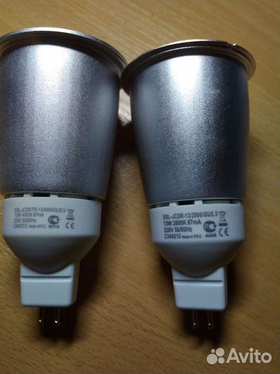 Лампы энергосберегающие Uniel на цоколе GU5.3