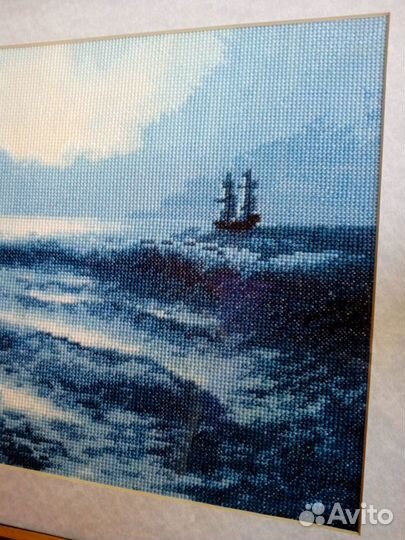 Картина вышивка 