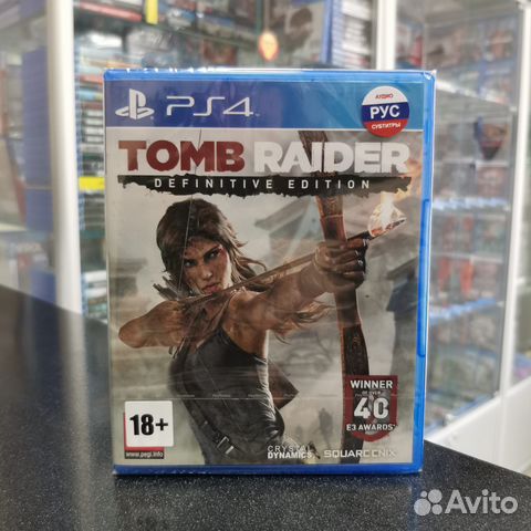 Tomb Raider Definitive Edition PS4 (новый)