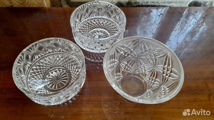 Хрустальная салатница