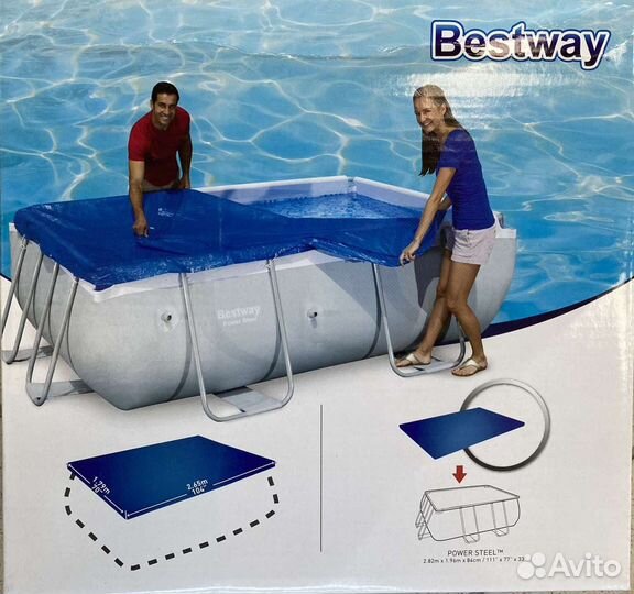 Тент, подложка для бассейна