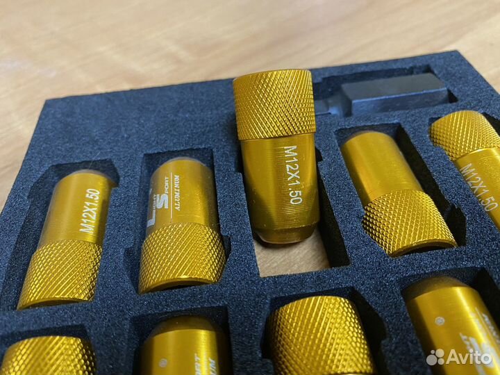 Колесные гайки M12x1,5 LS Gold