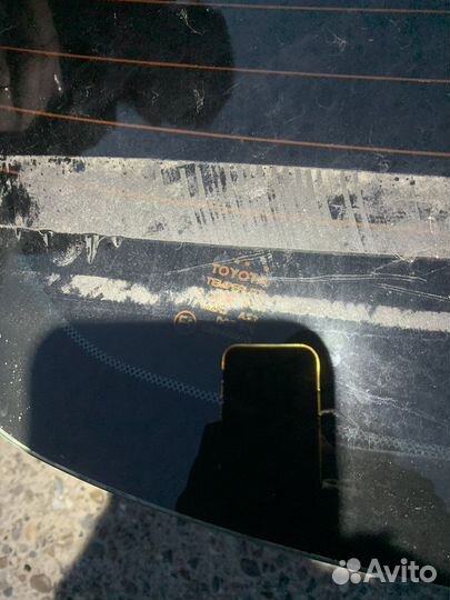 Стекло заднее toyota camry 40