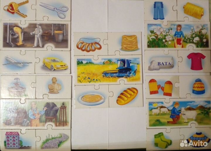 Развивающая игра-пазл