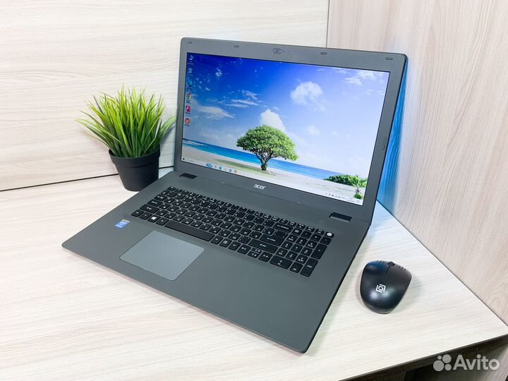 Ноутбук Acer 17 дюймов/Intel/SSD/Гарантия