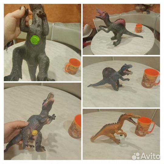 Игрушки динозавры