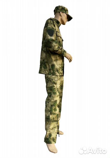 Костюм росгвардия синяя точка, мох (ТК. вискоза)