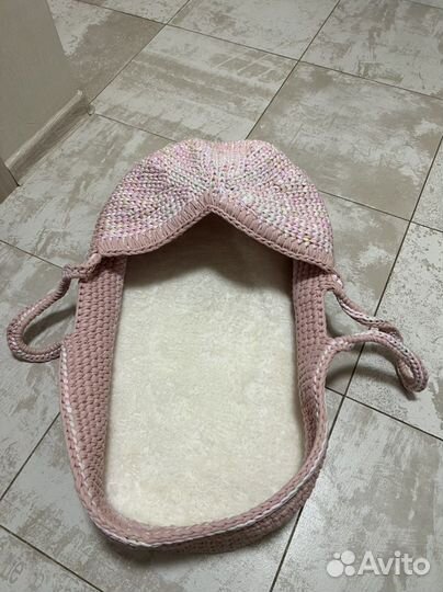 Вязаная люлька