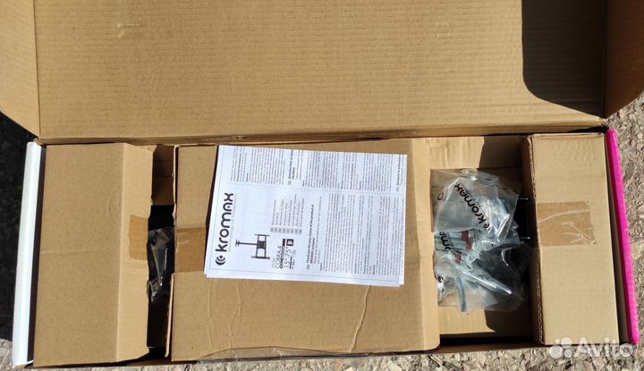 Кронштейн потолочный для тв Kromax Cobra-4 черный