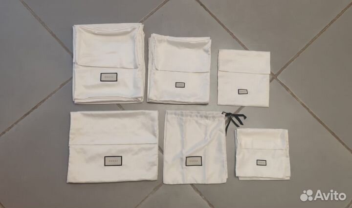 Gucci кофры, вешалка, пакет, платок
