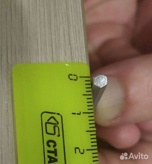 Мебельный ключ z и г образный 6 гранный 4 мм