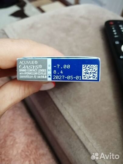 Мягкие контактные линзы