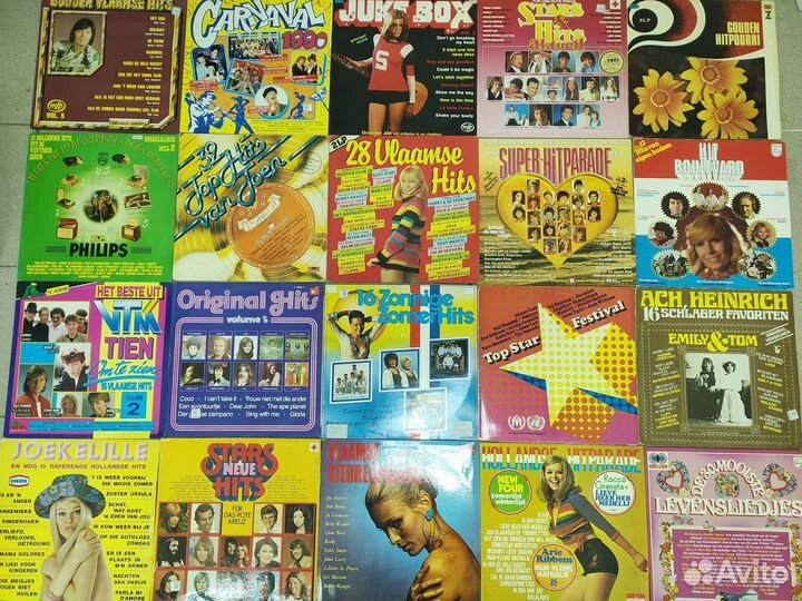 Пластинки импортные сборники 