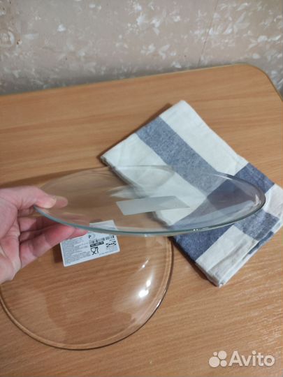 Набором полотенце для кухни+ 2 тарелки Икеа