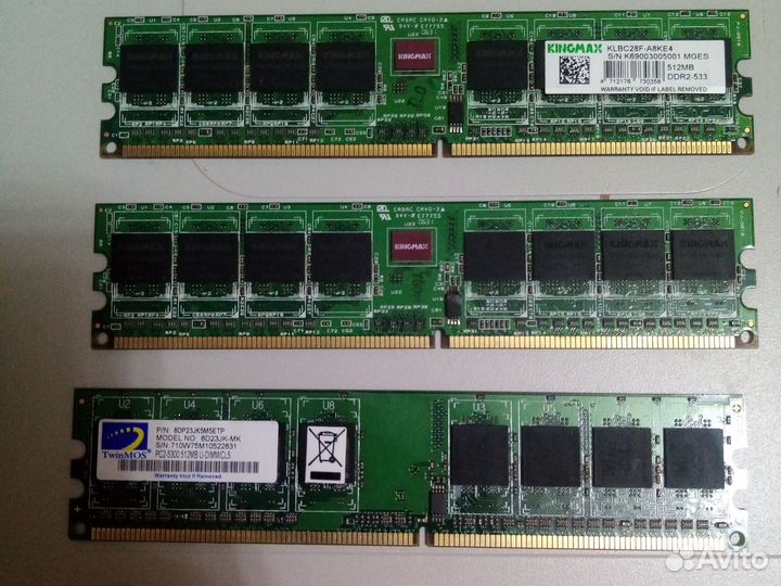 Оперативная память ddr2. 512mb