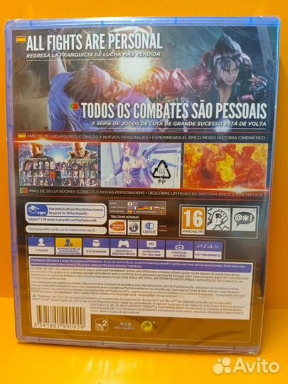 Tekken 7 PS4 рус суб