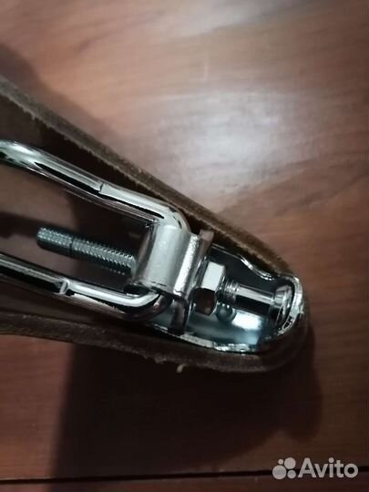 Седло для велосипеда из натуральной воловьей кожи