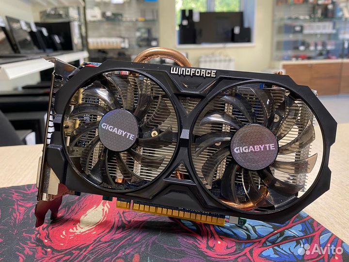 Видеокарта gigabyte GeForce GTX 750 Ti 2Gb