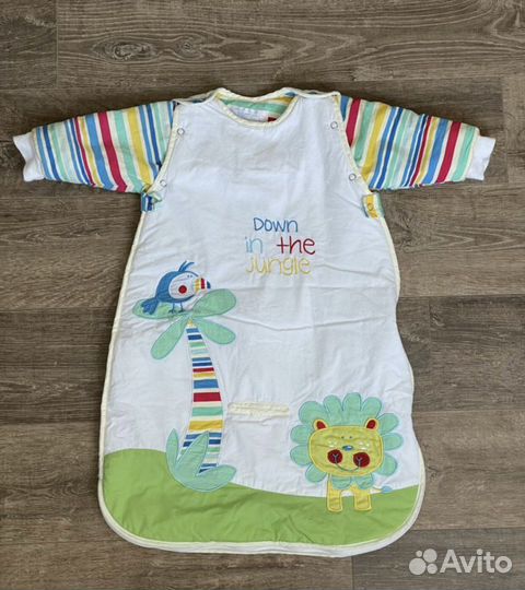 Спальный мешок детский 6-18 месяцев