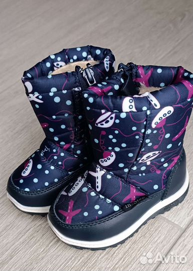Сапоги для девочки 22р