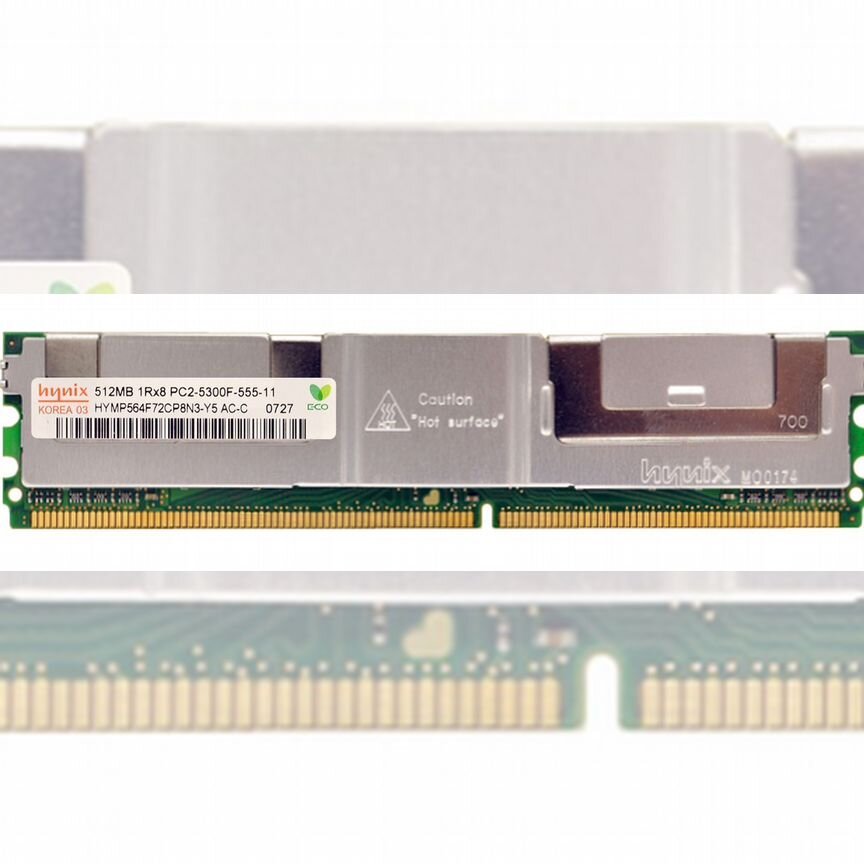 [HYMP564F72CP8N3-Y5] Оперативная Память Hynix 512mb Hymp564f72cp8n3-Y5