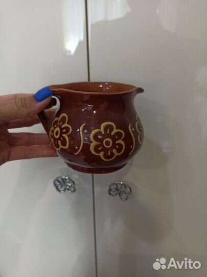Глиняный горшочек горшки глиняные горшок